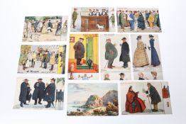 A GROUP OF TEN RAPHAEL TUCK POSTCARDS, c. 1900