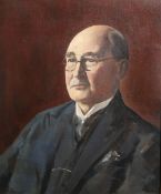 JACOB KRAMER (1892-1962), PORTRAIT OF ALDERMAN HYMAN MORRIS J.P.
