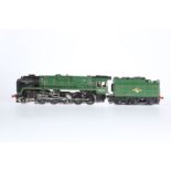 AN O GAUGE KIT BUILT 2-10-0 CLASS 9F LOCOMOTIVE