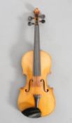 A GERMAN 7/8 SIZE VIOLIN