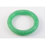 A JADEITE BANGLE