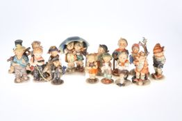 A COLLECTION OF GOEBEL HUMMEL AND SIMILAR GERMAN FIGURES, SECOND HALF 20th CENTURY