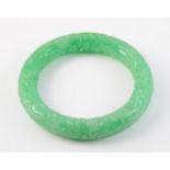 A JADEITE BANGLE