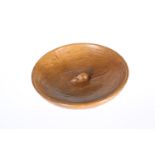 ROBERT THOMPSON OF KILBURN, A LARGE MOUSEMAN OAK FRUIT BOWL