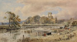 GEORGE ARTHUR FRIPP (1813-1896), KIRKSTALL ABBEY,