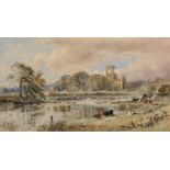 GEORGE ARTHUR FRIPP (1813-1896), KIRKSTALL ABBEY,