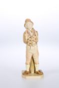 A ROYAL WORCESTER FIGURE OF AN IRISHMAN