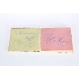 AN AUTOGRAPH BOOK, CIRCA 1964-65, CONTAINING THE FOUR BEATLES