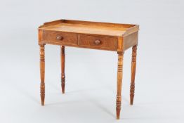 A MAHOGANY DRESSING TABLE, EARLY 19TH CENTURY