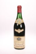 1 BOTTLE HERMITAGE "LA CHAPELLE" JABOULET AINE 1961