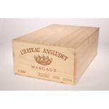 12 BOTTLES CHATEAU D'ANGLUDET CRU BOURGEOIS SUPERIEUR MARGAUX 2008 (