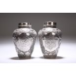 A PAIR OF SILVER VASES, WITH ARABIC STYLE MARK, PROBABLY PERSIAN, 19TH/20TH CENTURY