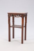 A CHINESE ROSEWOOD STAND, CIRCA 1900