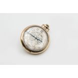 AN ELGIN OPEN FACE POCKET WATCH