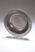 AN 18TH CENTURY PEWTER BOWL
