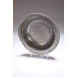 AN 18TH CENTURY PEWTER BOWL