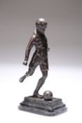 H*** WILLMORE (BRITISH, 20TH CENTURY), A BRONZE FIGURE OF SIR STANLEY MATTHEWS