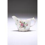 A SMALL ENGLISH PORCELAIN CREAM JUG