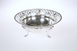 A GEORGE V SILVER BOWL, BY JAMES DIXON AND SONS, SHEFFIELD, 1936