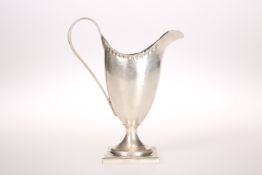 A GEORGE III SILVER CREAM-JUG, BY PETER AND JONATHAN BATEMAN, LONDON, 1790