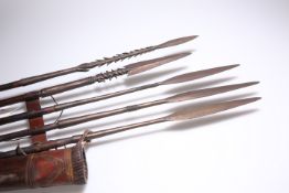 TRIBAL: A COLLECTION OF FIVE SPEARS