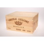 12 BOTTLES CHATEAU D'ANGLUDET CRU BOURGEOIS SUPERIEUR MARGAUX 2009
