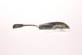 A GEORGE III SILVER FISH-SLICE, PETER AND WILLIAM BATEMAN, LONDON, 1812