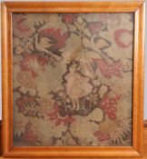 A LARGE GEORGE I WOOLWORK PICTURE, DATED 1720