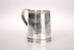 A GEORGE I SILVER MUG, BY WILLIAM FLEMING, LONDON, 1716