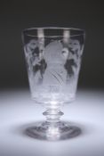 A LARGE COMMEMORATIVE RUMMER, 1821