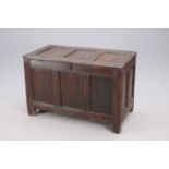 A LATE 17TH CENTURY OAK COFFER