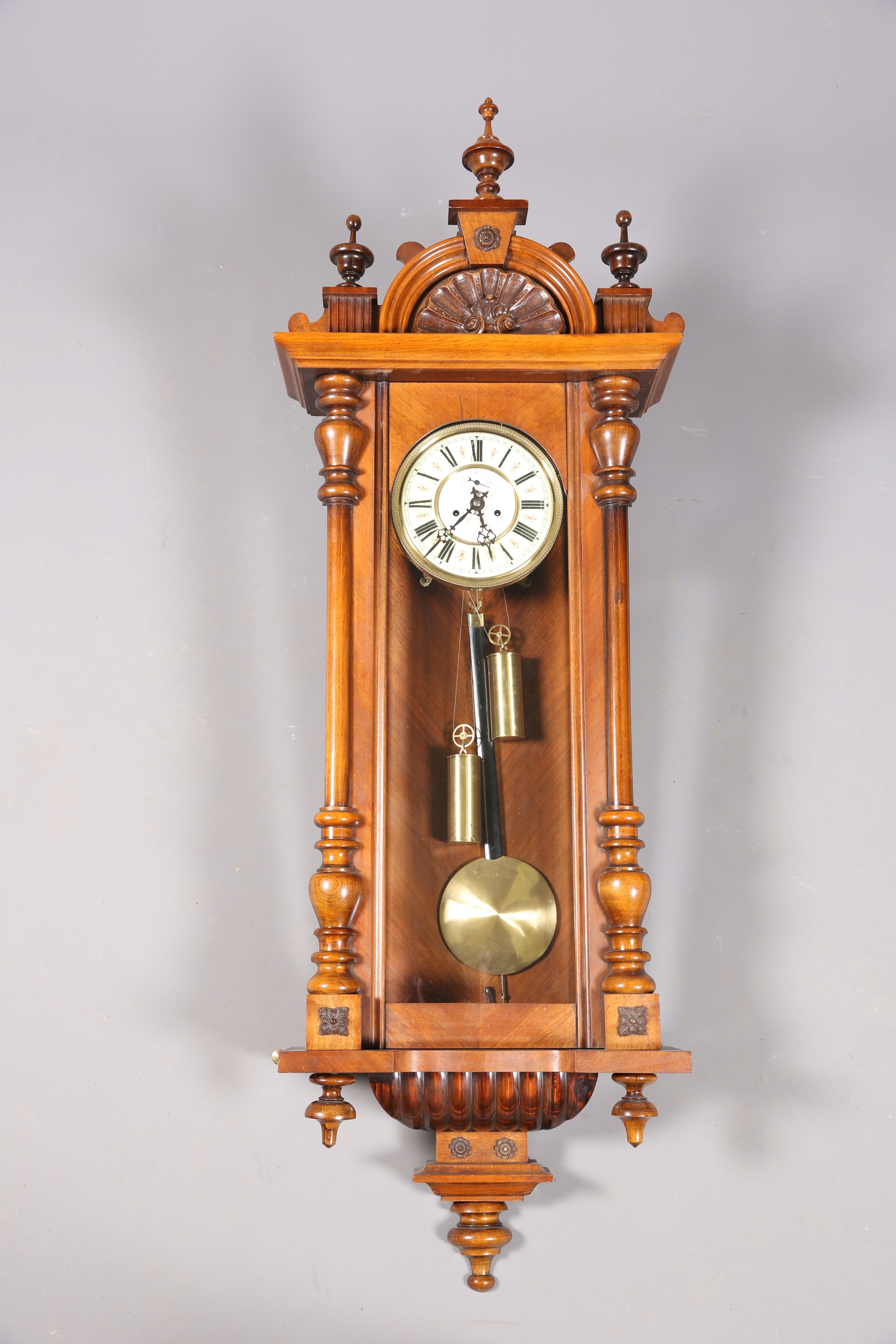 TWO 19th CENTURY WALL CLOCKS - Image 2 of 2