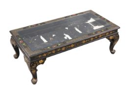 A CHINOISERIE LACQUER COFFEE TABLE, c.1925