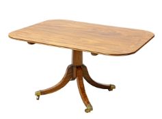 A REGENCY MAHOGANY TABLE, STAMPED WILKINSON, LUDGATE HILL