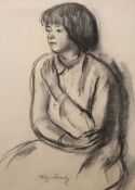 PHILIP NAVIASKY (1894-1983), PORTRAIT OF A GIRL
