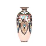 A JAPANESE MEIJI PERIOD CLOISONNE VASE