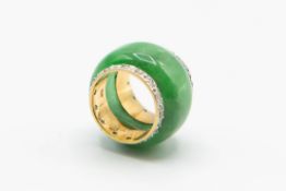 A JADEITE BEAD