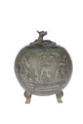 A JAPANESE BRONZE CENSER, MEIJI PERIOD