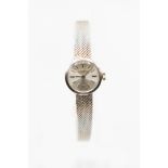 LADY'S 14CT WHITE GOLD BUCHERER BRACELET WATCH