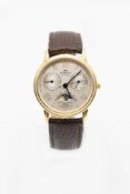 LADY'S 14CT GOLD SEWILLS STRAP WATCH