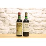 2 BOTTLES FINE MATURE PAUILLAC AND POMEROL