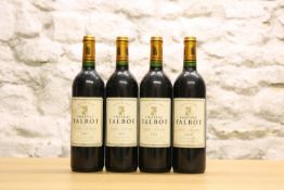 4 BOTTLES CHATEAU TALBOT GRAND CRU CLASSE ST JULIEN 2003 (ALL I/N)