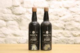 2 BOTTLES DOW'S VINTAGE PORT 1955