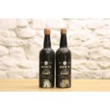 2 BOTTLES DOW'S VINTAGE PORT 1955