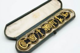 AN IRISH GILT METAL BRACELET