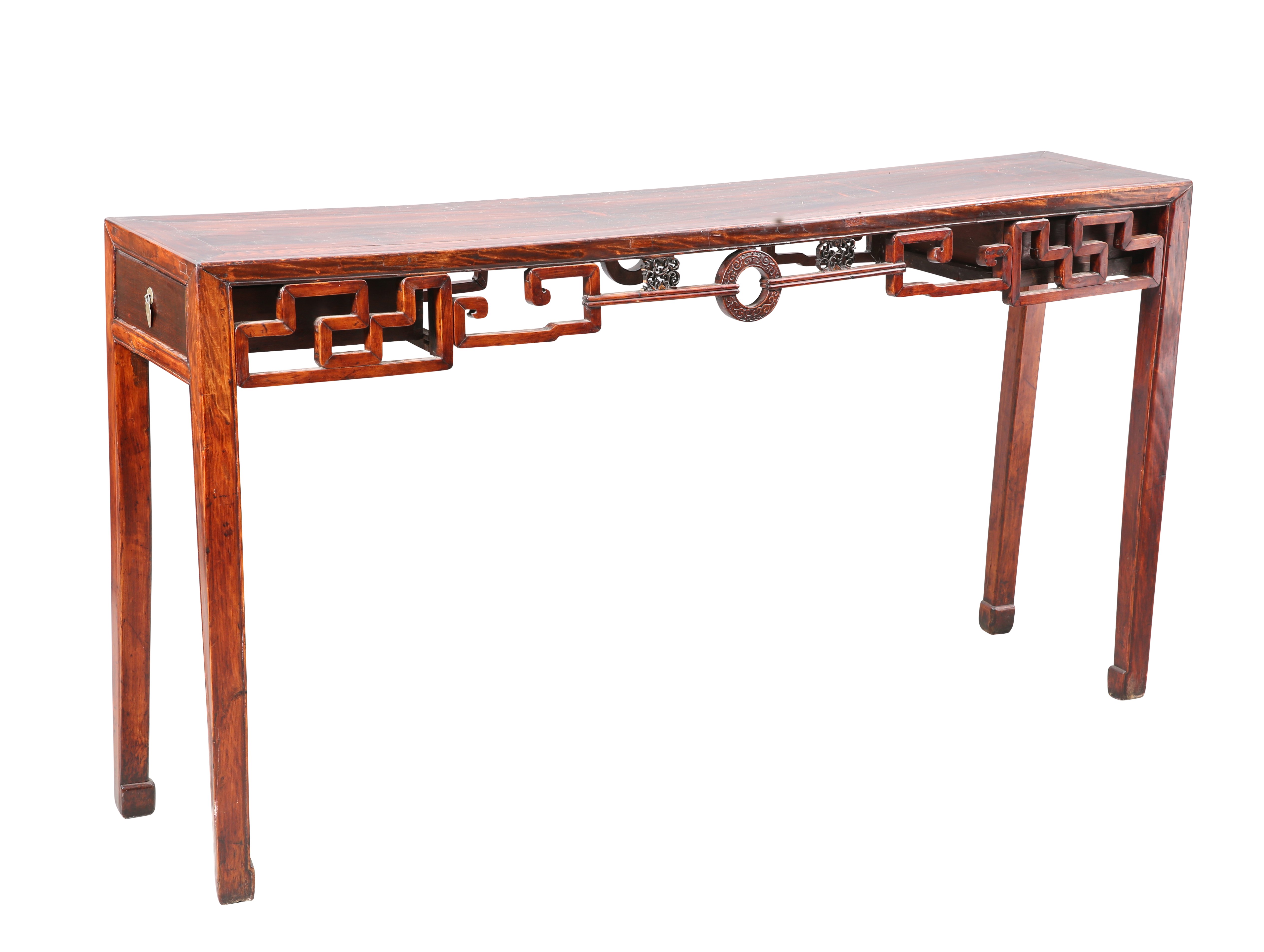 A CHINESE REDWOOD ALTAR TABLE