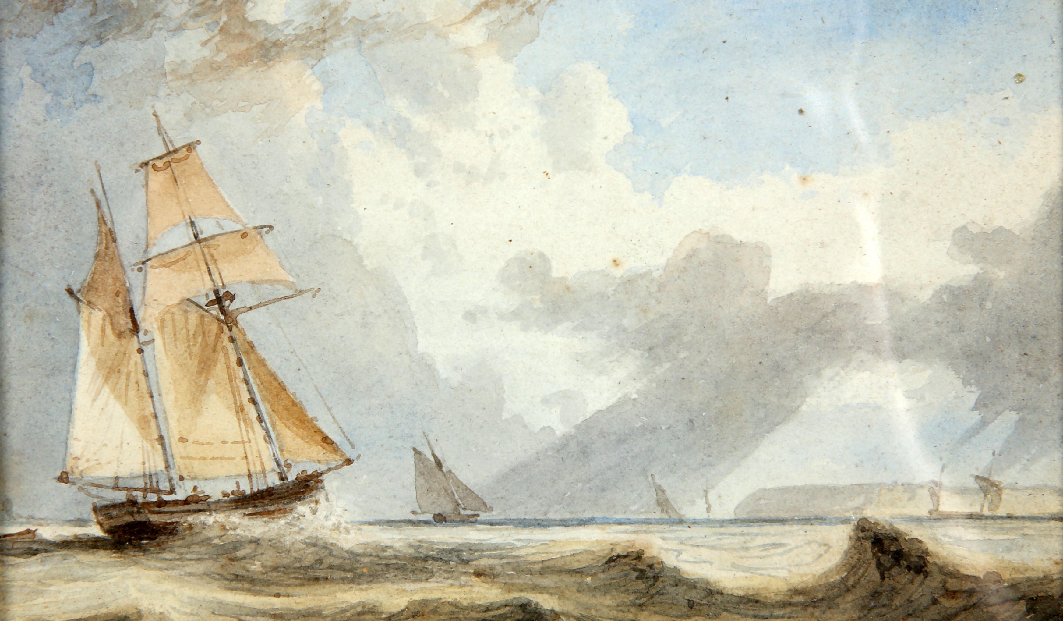 JOHN WILSON CARMICHAEL (1799-1868), COASTAL SHIPPING