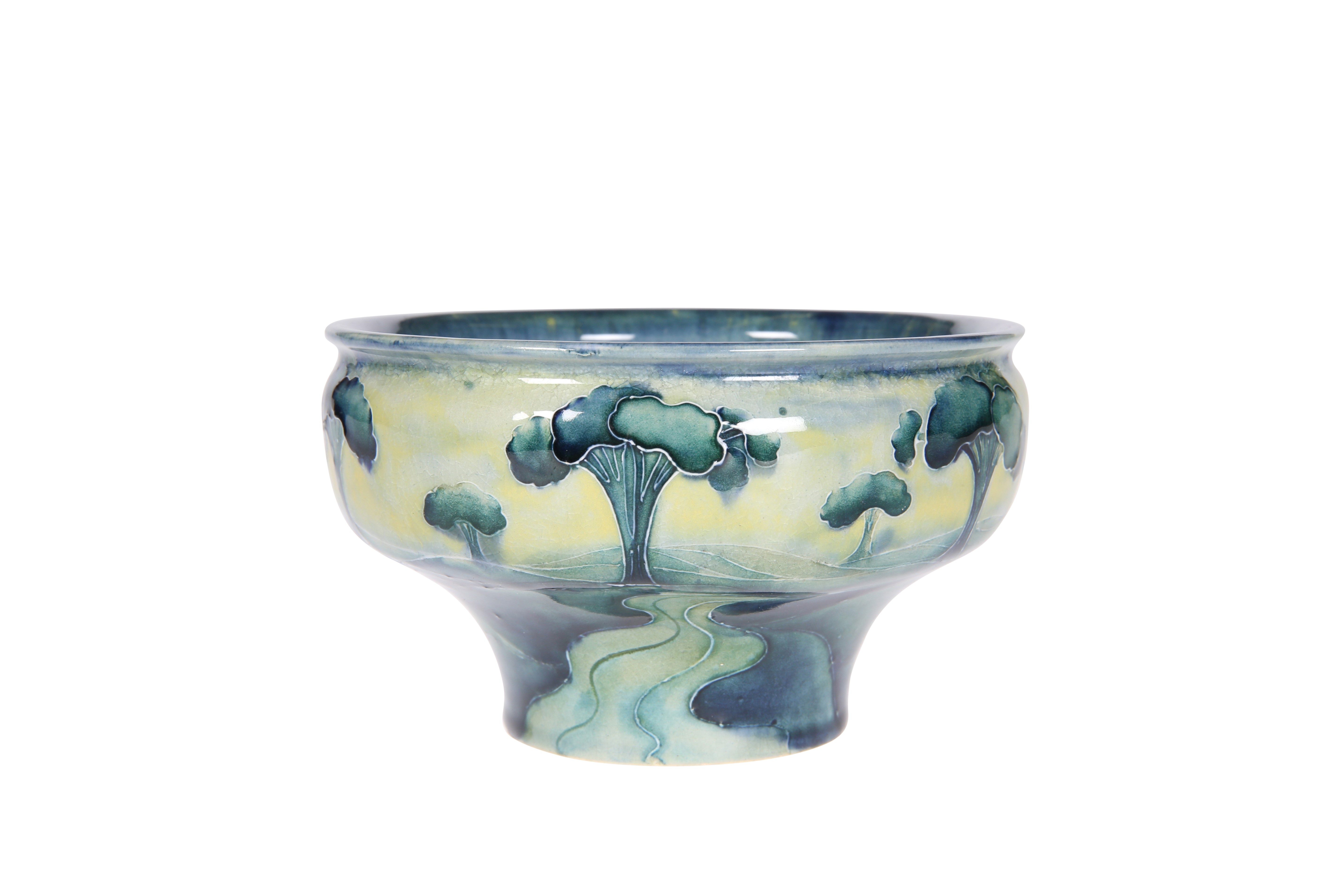 WILLIAM MOORCROFT FOR LIBERTY & CO, A HAZELDENE BOWL, c.1905