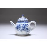 A CHINESE BLUE AND WHITE TEAPOT, KANGXI PERIOD