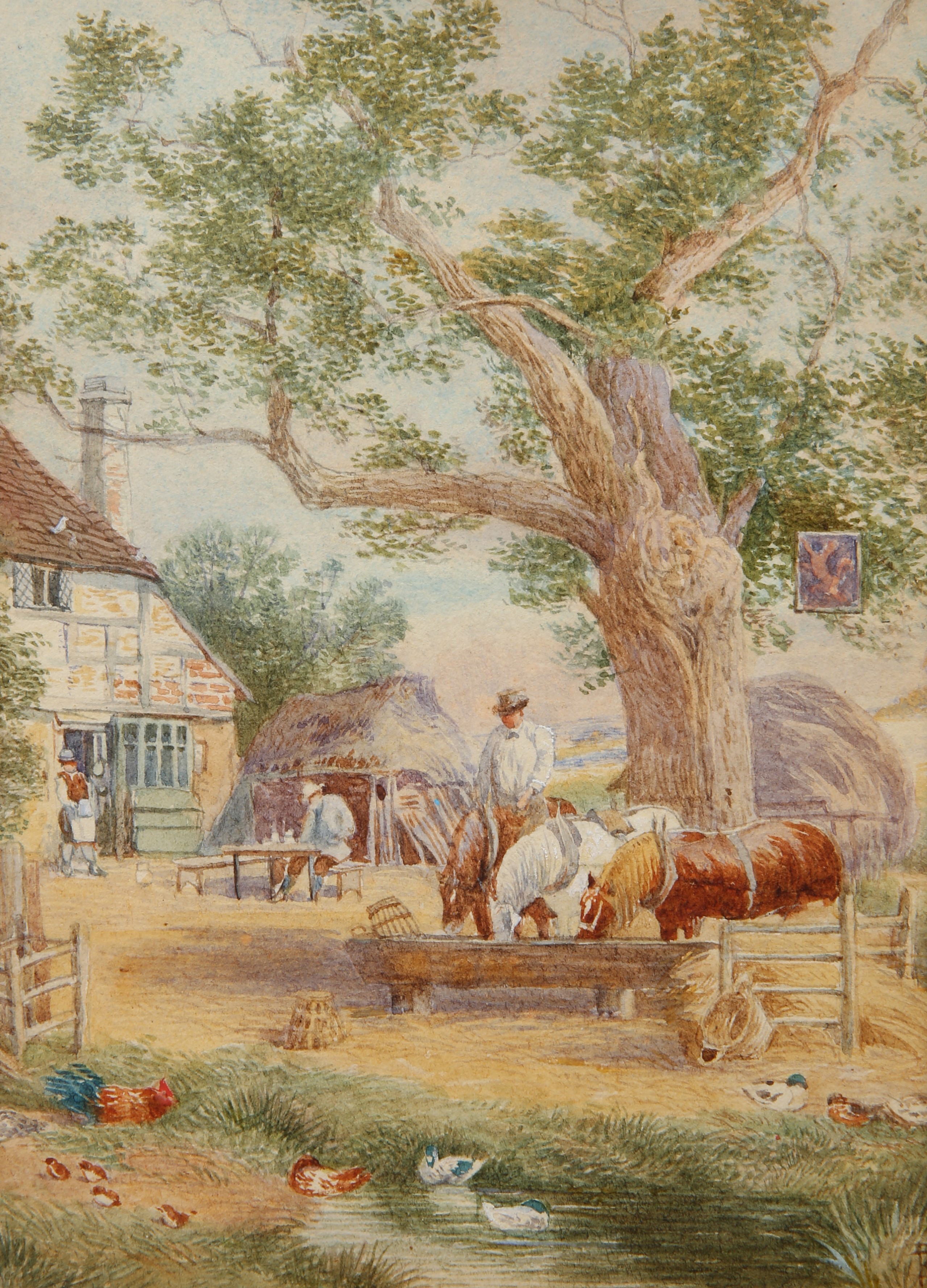 FOLLOWER OF MILES BIRKET FOSTER (1825-1899), RUSTIC SCENE